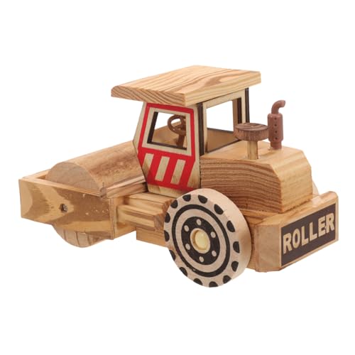 TOYANDONA 1 Stück Pullback- holzspielzeug für Toys holzspielsachen Auto Set Baufahrzeug konstruktionsfahrzeug Junge Kinderspielzeug von TOYANDONA