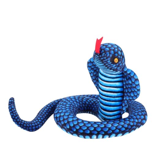 TOYANDONA 1 Stück -Puppe Halloween kinderspielzeug hühner funnytoys Fun Toy Plüschschlange Schlange Plüschtier Halloween-Schlange PP Baumwolle Blue TOYANDONA 1 Stück -Puppe Halloween kinderspielzeug hühner funnytoys Fun Toy Plüschschlange Schlange Plüschtier Halloween-Schlange PP Baumwolle Blue von TOYANDONA