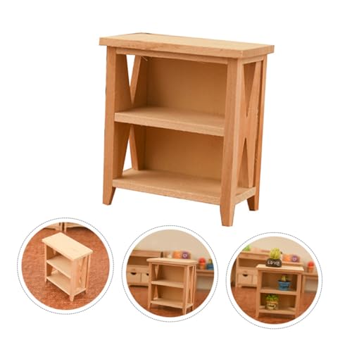 TOYANDONA 1 Stück Puppenhaus Schließfach Modell Holzspielzeug Regalmodell Mini Warenregal Lagerregal Möbelmodell Beige Hölzern TOYANDONA 1 Stück Puppenhaus Schließfach Modell Holzspielzeug Regalmodell Mini Warenregal Lagerregal Möbelmodell Beige Hölzern von TOYANDONA