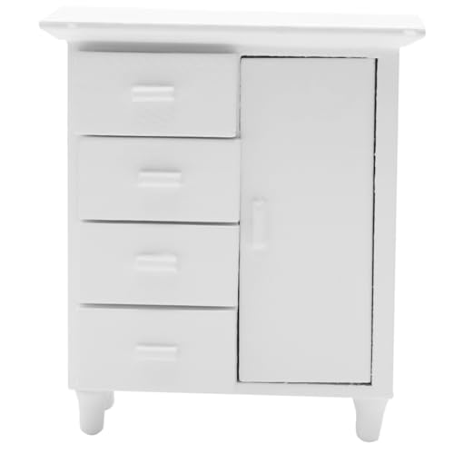 TOYANDONA Miniatur-Schrank Für Puppenhäuser Aus Hochwertigem Material – Mini-schmuck Für Kinder – Puppenhaus-möbelset Mit Feiner Handwerkskunst von TOYANDONA