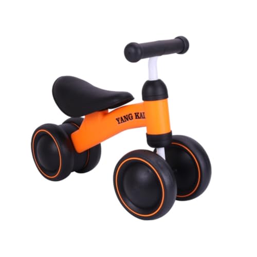TOYANDONA 1 Stück Rad Lauflern Bike für Orange ohne Fußpedal Robustes Design zur Koordination und Motorik für Perfektes für Kleine von TOYANDONA
