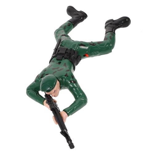 TOYANDONA 1 Stück Reptilienfigur Soldat Für Soldaten Krabbeln Kletterspielzeug Musikspielzeug Soldat Spielzeugsoldat Actionfiguren Actionfigur Actionfigur Kunststoff von TOYANDONA