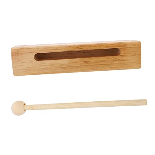 TOYANDONA 1 Stück Schlaginstrument für Unterrichtsinstrumente Rhythmusinstrumente Schlaginstrumente für Angebot für den Musikunterricht Rhythmusblock Holz von TOYANDONA