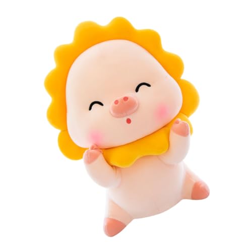TOYANDONA 1 Stück Sonne- -Puppe für kinderspielzeug kucheltier plüschtiere puppenaugen geformtes Wurfkissen Geburtstagsgeschenk Puppe Daunen Baumwolle Yellow TOYANDONA 1 Stück Sonne- -Puppe für kinderspielzeug kucheltier plüschtiere puppenaugen geformtes Wurfkissen Geburtstagsgeschenk Puppe Daunen Baumwolle Yellow von TOYANDONA