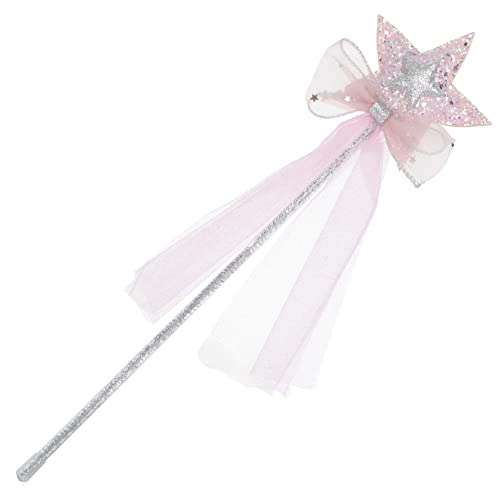 TOYANDONA 1 Stück Stirnband halllowen heeloween igelkostümkinder kinderkostüme girl toys Performance-Requisiten Zauberstab gestaltet Festival-Party-Stock Feenstab Plastik Rosa von TOYANDONA