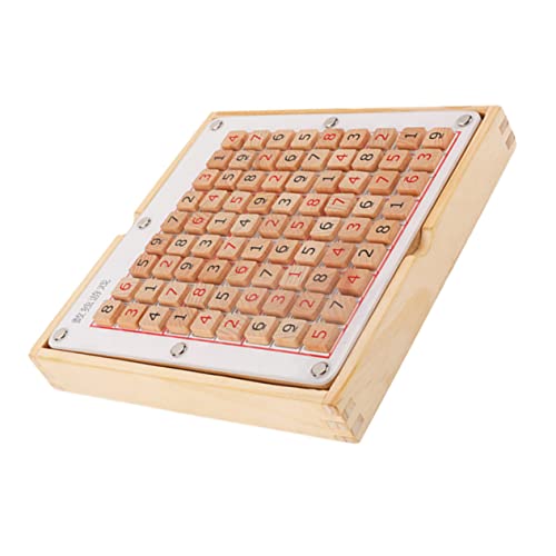 TOYANDONA 1 Stück Sudoku für Felder Brettspiel zur Frühen der Konzentration Pädagogisches für Jahre für Geburtstage und Weihnachten TOYANDONA 1 Stück Sudoku für Felder Brettspiel zur Frühen der Konzentration Pädagogisches für Jahre für Geburtstage und Weihnachten von TOYANDONA