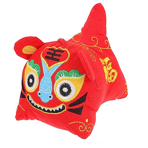 TOYANDONA 1 Stück Tierkreis Tiger Puppe Spielzeugtiger Tigerdekoration chinesischer neujahrstiger Tiger Tigerverzierung Ausgestopftes Maskottchen- Stoff rot TOYANDONA 1 Stück Tierkreis Tiger Puppe Spielzeugtiger Tigerdekoration chinesischer neujahrstiger Tiger Tigerverzierung Ausgestopftes Maskottchen- Stoff rot von TOYANDONA