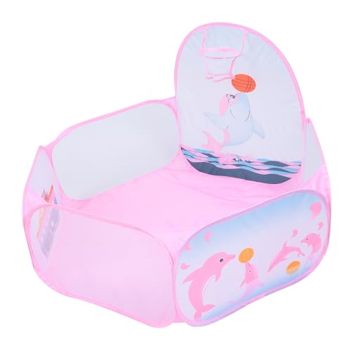 TOYANDONA 1 Stück Wurfbasketball Kinderspielzeug Basketball Babyzelt Tipi Zelt Basketball Tipi Für Babys Kinderzelt Ballspielbecken Spielgrube Rosa TOYANDONA 1 Stück Wurfbasketball Kinderspielzeug Basketball Babyzelt Tipi Zelt Basketball Tipi Für Babys Kinderzelt Ballspielbecken Spielgrube Rosa von TOYANDONA
