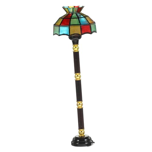 TOYANDONA 1:12 Puppenhaus Mini LED Bunte Stehlampe Stehlampe Miniaturleuchten für Puppenhaus LED-Mini-Lampe Miniature House miniaturhaus Modelle Laterne Puppenhausverzierung Batterie TOYANDONA 1:12 Puppenhaus Mini LED Bunte Stehlampe Stehlampe Miniaturleuchten für Puppenhaus LED-Mini-Lampe Miniature House miniaturhaus Modelle Laterne Puppenhausverzierung Batterie von TOYANDONA