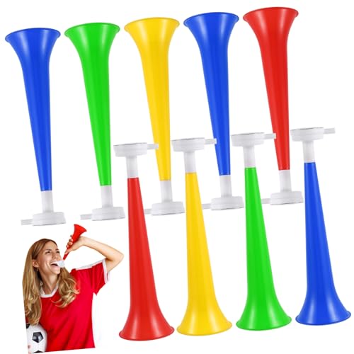 TOYANDONA 10 . Plastikhornspielzeug Trompeten-Partygeschenke Kinderhornspielzeug Hersteller -Trompeten für Trompetenspielzeug für Kleinkinder Zufällige Farbe von TOYANDONA