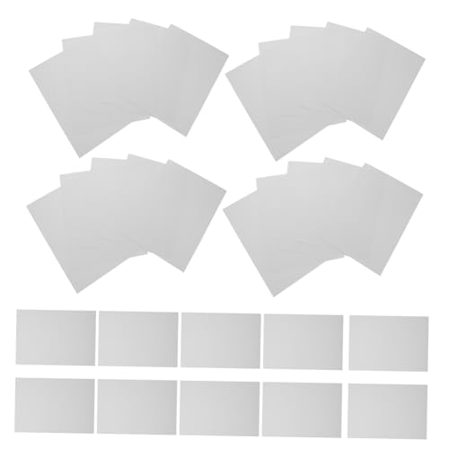 TOYANDONA 10 Blatt Puzzle Aufbewahrung Klebe Blätter Einfaches Abziehen und Kleben für Puzzleschutz Zuverlässige Klebkraft für Puzzle Enthusiasten von TOYANDONA