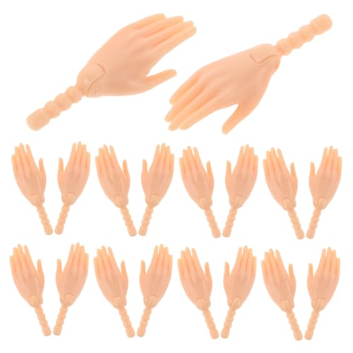 TOYANDONA 10 Paare Puppenhandzubehör Mini-Hand Hände Mini -Puppenzubehör Mini- Miniatur Zubehör für Babypuppen Zubehör für die Puppenherstellung Plastik Beige TOYANDONA 10 Paare Puppenhandzubehör Mini-Hand Hände Mini -Puppenzubehör Mini- Miniatur Zubehör für Babypuppen Zubehör für die Puppenherstellung Plastik Beige von TOYANDONA