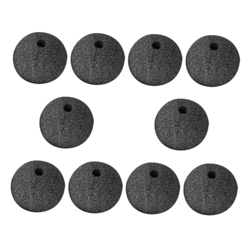 TOYANDONA 10 Pcs Schwarzer Clown -nasenschwamm Ball Requent TOYANDONA 10 Pcs Schwarzer Clown -nasenschwamm Ball Requent von TOYANDONA