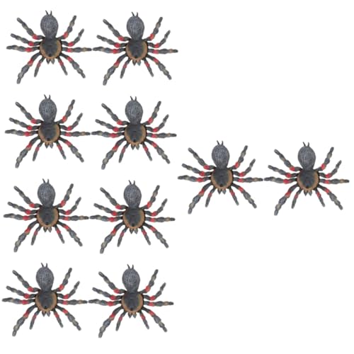 TOYANDONA 10 STK Tiermodell Insekten Spielzeug Draussen Spinnennetz Plastik von TOYANDONA