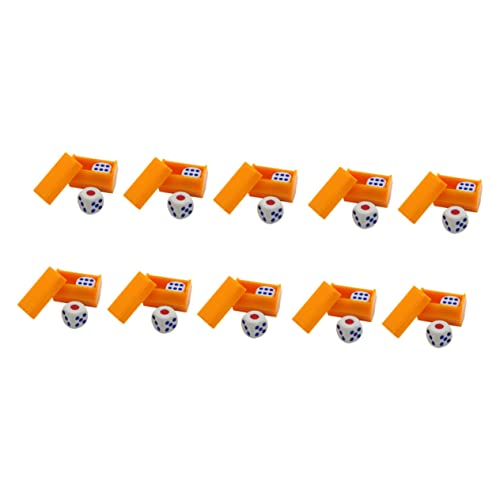 TOYANDONA 10er-Pack Würfel für Partyspiele Shows Rollenspiele und Spaß Sicher und von TOYANDONA
