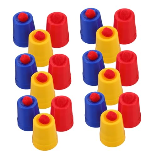 TOYANDONA 10 Sätze Magische Becher Bälle Zauberaccessoires für Teenager Spaßige Requisiten für Partys Veranstaltungen Bühnenaufführungen TOYANDONA 10 Sätze Magische Becher Bälle Zauberaccessoires für Teenager Spaßige Requisiten für Partys Veranstaltungen Bühnenaufführungen von TOYANDONA