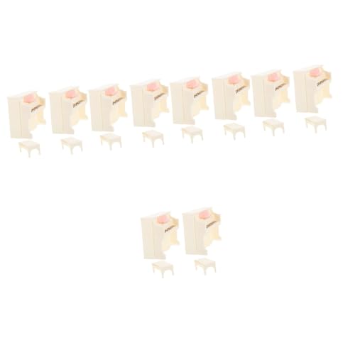 TOYANDONA 10 Sätze Puppenhaus-Klavier miniaturfiguren miniaturen Figuren Miniatur-Klaviermodell Puppenhaus Klavier Möbel deko Klavier für Minihaus puppenhaus zubehör Mini Digital Baby Kind von TOYANDONA