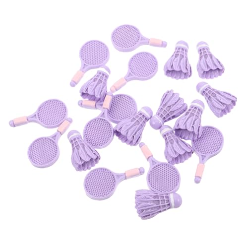 TOYANDONA 10 Sätze Teiliges Miniatur Badminton mit Schlägern und Federbällen Langlebige Puppenhaus Dekoration Vielseitig als Accessoire für Puppen und Kleine Figuren Geeignet TOYANDONA 10 Sätze Teiliges Miniatur Badminton mit Schlägern und Federbällen Langlebige Puppenhaus Dekoration Vielseitig als Accessoire für Puppen und Kleine Figuren Geeignet von TOYANDONA