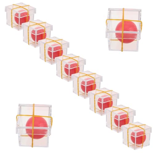 TOYANDONA 10 Sätze Teiliges Transparent Box Ball Penetrate Trick Requisiten Anfängerfreundliches Gimmick für Partys und Bühnenaufführungen Einfach zu Erlernen TOYANDONA 10 Sätze Teiliges Transparent Box Ball Penetrate Trick Requisiten Anfängerfreundliches Gimmick für Partys und Bühnenaufführungen Einfach zu Erlernen von TOYANDONA