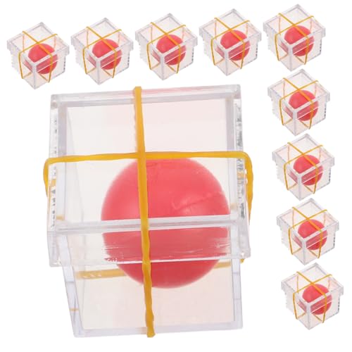 TOYANDONA 10 Sätze Transparente Box Trick Requisiten für Bühnenaufführungen Interaktives für Partys und Versammlungen für Anfänger und Profis von TOYANDONA