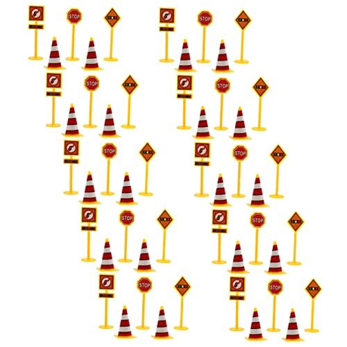 TOYANDONA Verkehrszeichen-Spielzeug-Set Für Kinder 10 Sets Verkehrsspielzeug Mini-verkehrszeichen Pädagogisches Verkehrsspielzeug Für Kinder TOYANDONA Verkehrszeichen-Spielzeug-Set Für Kinder 10 Sets Verkehrsspielzeug Mini-verkehrszeichen Pädagogisches Verkehrsspielzeug Für Kinder von TOYANDONA