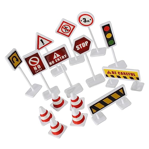 TOYANDONA Miniatur-verkehrskegel-Spielzeug-Set Für Kinder Frühes Lernen Pädagogisches Spielzeug von TOYANDONA