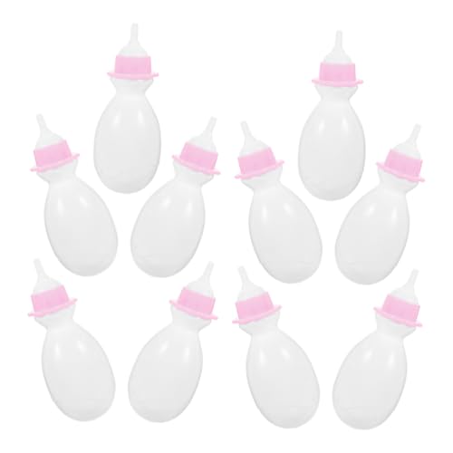 TOYANDONA 10stücke Puppenflaschen Realistische Miniatur Fütterungsflaschen Für Puppenzubehör Für Kreatives Spielen Sicheres Langlebiges Plastik Für Rollenspiele Und Puppenpflege TOYANDONA 10stücke Puppenflaschen Realistische Miniatur Fütterungsflaschen Für Puppenzubehör Für Kreatives Spielen Sicheres Langlebiges Plastik Für Rollenspiele Und Puppenpflege von TOYANDONA