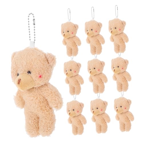 TOYANDONA 10 Stück Bär Schlüsselanhänger Süßer Anhänger Ziegentier Mini Schlüsselanhänger Bär Puppenanhänger Lamm Tier Ausgestopftes Schaf Mini Taschenanhänger Kleiner TOYANDONA 10 Stück Bär Schlüsselanhänger Süßer Anhänger Ziegentier Mini Schlüsselanhänger Bär Puppenanhänger Lamm Tier Ausgestopftes Schaf Mini Taschenanhänger Kleiner von TOYANDONA