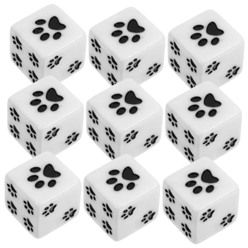 TOYANDONA 10 Stück Bärentatzen-Punktwürfel Brettspiel Würfel Würfelspielspielzeug Würfelschüttler interaktive Würfel spielwürfel barzubehör Würfel zum Glücksspiel tragbare Würfel Harz Weiß TOYANDONA 10 Stück Bärentatzen-Punktwürfel Brettspiel Würfel Würfelspielspielzeug Würfelschüttler interaktive Würfel spielwürfel barzubehör Würfel zum Glücksspiel tragbare Würfel Harz Weiß von TOYANDONA