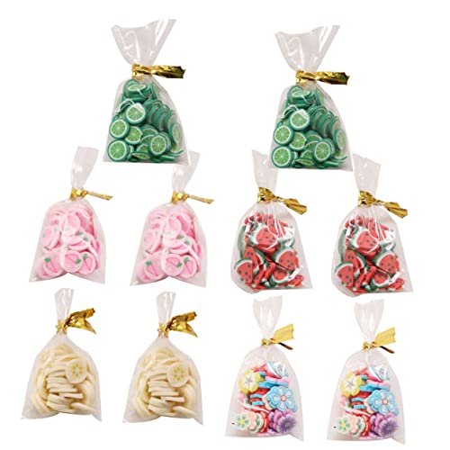 TOYANDONA 10 Stück Candy Snacks Mini Food Model Kit Mini - Miniatur-Süßigkeitsmodell Puppenhaus-Miniatur-Szenenmodell Mini-DIY- Bonbon-Modell Candy-Modell- Gummi von TOYANDONA