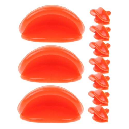TOYANDONA 10 Stück DIY Entenschnabel Zubehörset für Plüschentchen Ersatzteile für Tierpuppen Bastelbedarf für Kreative Spielsz Szenarien und Reparaturen von TOYANDONA