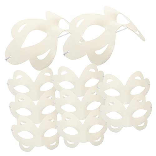 TOYANDONA 10 Stück DIY Papiermasken Blanko Masken zum Bemalen für Maskenball Halloween Cosplay Party Leichte Umweltfreundliche Papierschalen Masken für Kreative Gestaltung und Verkleidung TOYANDONA 10 Stück DIY Papiermasken Blanko Masken zum Bemalen für Maskenball Halloween Cosplay Party Leichte Umweltfreundliche Papierschalen Masken für Kreative Gestaltung und Verkleidung von TOYANDONA