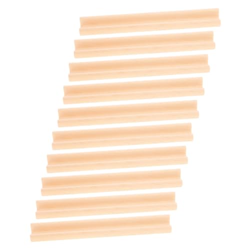TOYANDONA 10 Stück Englische Alphabetbasis Desktop-Racks Domino-ständer Automatisch Plus Aktion Bingo-Karten Gestell Block Fliesen Planke Jumbo Krocket Domino-Halter Beige Hölzern TOYANDONA 10 Stück Englische Alphabetbasis Desktop-Racks Domino-ständer Automatisch Plus Aktion Bingo-Karten Gestell Block Fliesen Planke Jumbo Krocket Domino-Halter Beige Hölzern von TOYANDONA