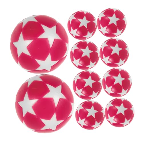 TOYANDONA Fußball-Spiele-zubehör 10 Stück Tischfußball-größe Für Normale Tische Einfach Zu Bedienen von TOYANDONA