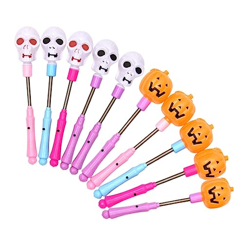TOYANDONA 10 Stück Geister Leuchtstab Kürbisstift Halloween- Dosenkürbis Halloween-squeeze- Halloween-kürbis-aufkleber Halloween-korb Für Kürbislaterne Leuchtender Kürbis TOYANDONA 10 Stück Geister Leuchtstab Kürbisstift Halloween- Dosenkürbis Halloween-squeeze- Halloween-kürbis-aufkleber Halloween-korb Für Kürbislaterne Leuchtender Kürbis von TOYANDONA