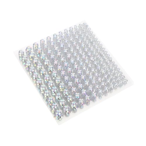 TOYANDONA 10 Stück Glänzende Diamantaufkleber Edelsteinkleber Gesicht Juwelen Aufkleber Kristall-edelstein-Aufkleber Gesichtssteine ​​kleben Selbstklebende Juwelenaufkleber Plastik von TOYANDONA