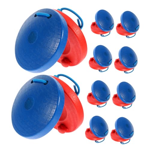 TOYANDONA 10 Stück Handpercussion Instrumente für Vorschulkinder Musikalische Lernspielzeuge für Interaktive Familien und Musikaktivitäten von TOYANDONA