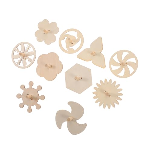 TOYANDONA 10 Stück Hölzerner Kreisel Unfertige Kreisel -spinnspielzeug Malen Selber Machen Spinning Top Toy Drehen Malen Holz TOYANDONA 10 Stück Hölzerner Kreisel Unfertige Kreisel -spinnspielzeug Malen Selber Machen Spinning Top Toy Drehen Malen Holz von TOYANDONA