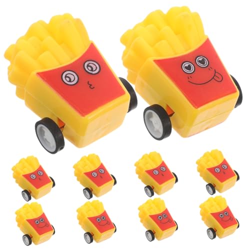 TOYANDONA 10 Stück Kleines Spielzeugauto Mini- Kinderauto Cartoon-spielzeugauto Miniatur-lebensmittelspielzeug Autospielzeug Für Mädchen Nette Autoverzierung Kleine Autos Plastik von TOYANDONA