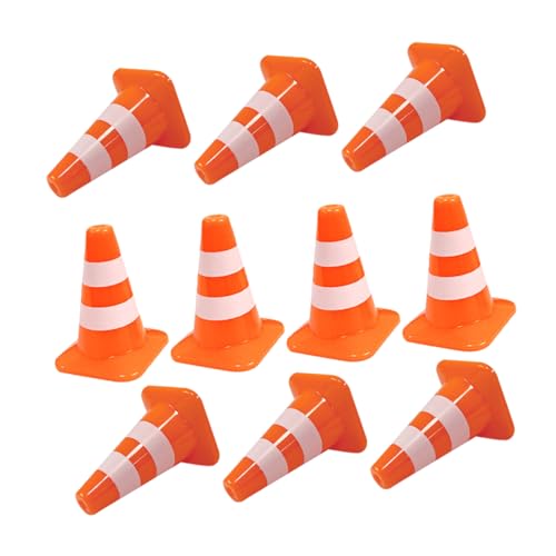 TOYANDONA 10 Stück Mikro Landschafts Verkehrszeichen Agility Markierungskegel Für Fußballtraining Vorgerollte Hundekegel Fußballkegel Straßenkegel Mini Verkehrszeichen TOYANDONA 10 Stück Mikro Landschafts Verkehrszeichen Agility Markierungskegel Für Fußballtraining Vorgerollte Hundekegel Fußballkegel Straßenkegel Mini Verkehrszeichen von TOYANDONA
