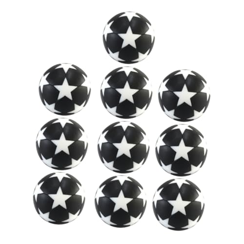 TOYANDONA 10stücke Mini-fußbälle Tischfußballbälle Als Partygeschenk Ersatzteile Für Tischfußballtische Kleine Sportbälle Für Tischspiele Miniatur-fußbälle von TOYANDONA