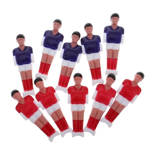 TOYANDONA 10 Stück Mini -Fußballspieler Kickerfiguren Mini Tischfußball Tischfußballspieler Fußballfiguren Tischfußball Männer Plastik -Foosball -Männer Tischfußball -Ersatzteile Harz rot TOYANDONA 10 Stück Mini -Fußballspieler Kickerfiguren Mini Tischfußball Tischfußballspieler Fußballfiguren Tischfußball Männer Plastik -Foosball -Männer Tischfußball -Ersatzteile Harz rot von TOYANDONA