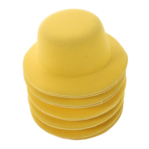 TOYANDONA 10stücke Mini-hüte Zum Basteln Für Puppen Und Kleine Haustiere Inklusive Mini-Bowler Und Farbigen Kopfbedeckungen Für DIY-projekte Und Partydekorationen von TOYANDONA