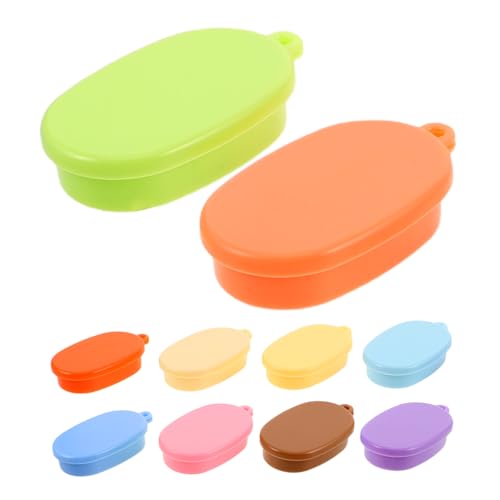 TOYANDONA 10 Stück Miniatur-Lunchbox Für Puppenhäuser – Mini-aufbewahrungsbox Für Lebensmittel, Modell Für Obst, Gemüse, Picknick, Feengarten, Puppenhaus, Küchenzubehör von TOYANDONA