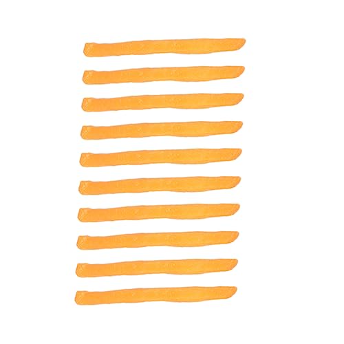 TOYANDONA 10 Stück Pommes Frites Modell Pommes Frites Spiel Gefälschte Realistische Lebensmittel Gefälschte Lebensmittel Gefälschte Pommes Frites Künstliche Faux Pommes Frites Faux Pommes von TOYANDONA
