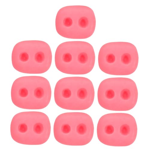 TOYANDONA 10 Stück Puppen Schweinenasen Zubehör Kleines Kinderspielzeug Interaktives Tierspielzeug Strumpffüller Simulation Plüsch Stofftier Miniatur Zeug Kleines von TOYANDONA