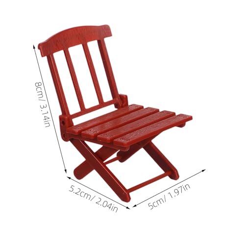 TOYANDONA 10stücke Miniatur-strandstuhl Klappbar Im Maßstab Für Puppenhaus-Dekoration Feengartenmöbel Mini-sonnenliege Terrassenstuhl Strandkorb-Accessoire TOYANDONA 10stücke Miniatur-strandstuhl Klappbar Im Maßstab Für Puppenhaus-Dekoration Feengartenmöbel Mini-sonnenliege Terrassenstuhl Strandkorb-Accessoire von TOYANDONA