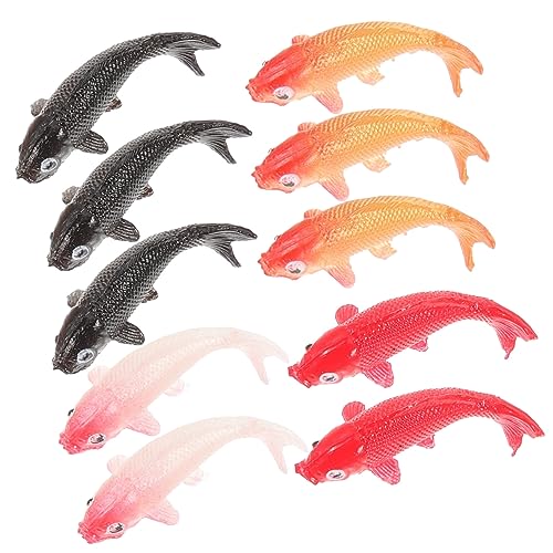TOYANDONA 10 Stück Puppenhaus-Modell Puppenhaus für Miniaturen Zahlen Modelle realistisch Mini-Fake-Fisch Kleine Figur Minifisch für Puppenhaus kleine Tierfiguren Plastik TOYANDONA 10 Stück Puppenhaus-Modell Puppenhaus für Miniaturen Zahlen Modelle realistisch Mini-Fake-Fisch Kleine Figur Minifisch für Puppenhaus kleine Tierfiguren Plastik von TOYANDONA