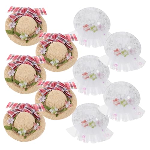 TOYANDONA 10 Stück Puppenspielzeughut Winzige Weihnachtshüte Cowgirl Mini -hüte Mini -kostümdekoration Sombrero Hut Miniatur Spielzeughüte Für Miniatur -cowgirl -hüte Stoff TOYANDONA 10 Stück Puppenspielzeughut Winzige Weihnachtshüte Cowgirl Mini -hüte Mini -kostümdekoration Sombrero Hut Miniatur Spielzeughüte Für Miniatur -cowgirl -hüte Stoff von TOYANDONA