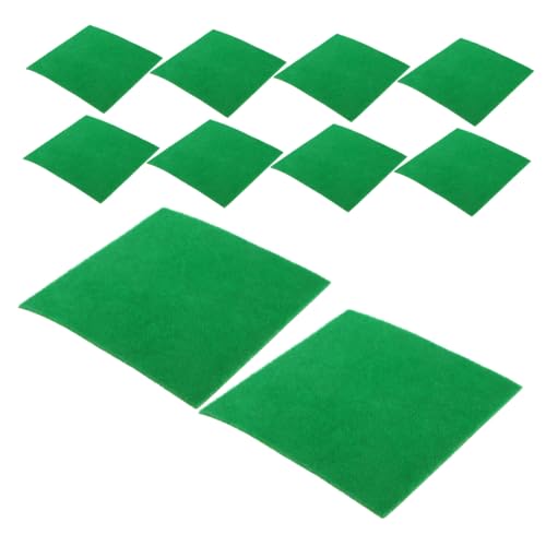 TOYANDONA 10 Stück Realistische Fake Grass Squares für DIY Bastelprojekte Miniaturgärten und Puppenhäuser für Kreative Dekorationen und Landschaften TOYANDONA 10 Stück Realistische Fake Grass Squares für DIY Bastelprojekte Miniaturgärten und Puppenhäuser für Kreative Dekorationen und Landschaften von TOYANDONA